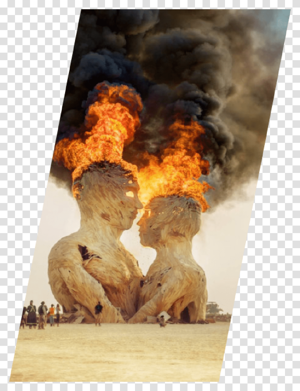 Realistic Explosion, Person, Fire, Flame, Painting Transparent Png