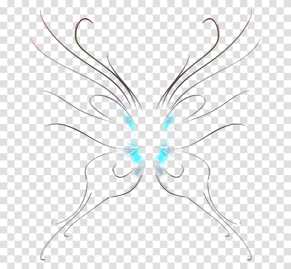 Realistic Fairy Wings Image Butterfly, Pattern, Ornament Transparent Png