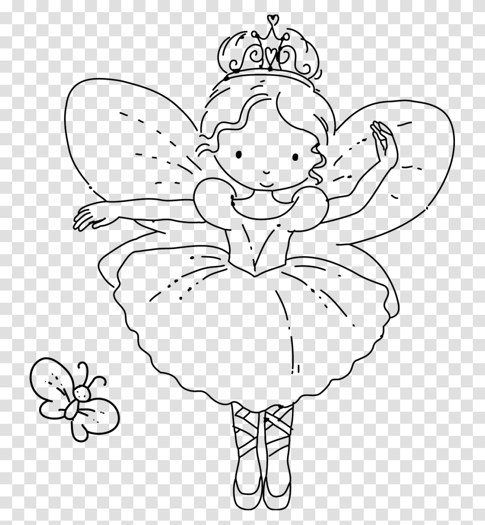 Realistic Fairy Wings Simple Fairy Coloring Pages, Stencil, Pattern Transparent Png