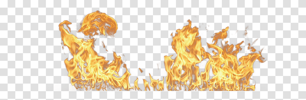 Realistic Fire Flames, Bonfire Transparent Png