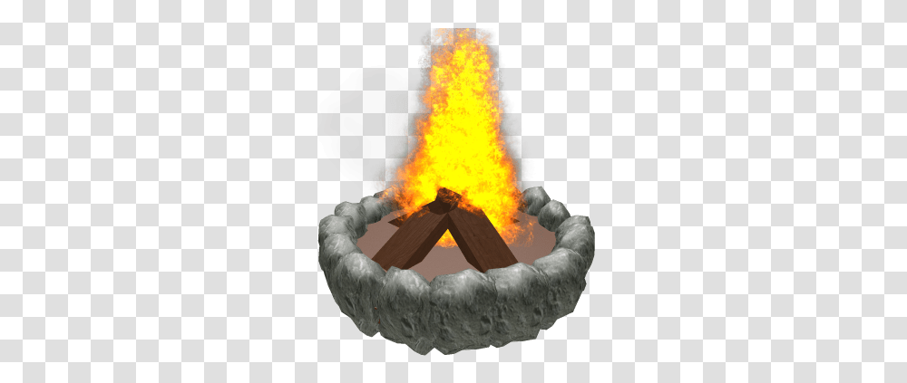 Realistic Firepit Roblox Flame, Bonfire, Person, Human Transparent Png