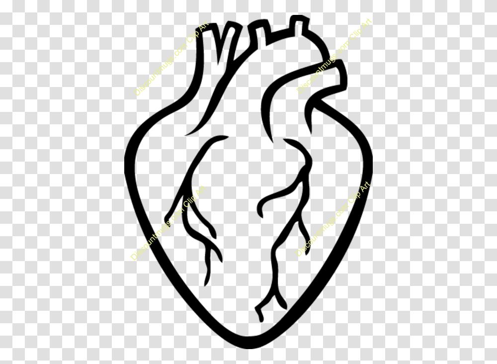 Realistic Heart Clipart Real Heart Shape Outline, Plot, Diagram, Outdoors Transparent Png