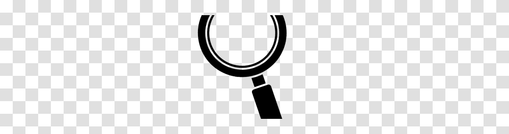 Realistic Magnifying Glass Clip Art Background, Cowbell, Wristwatch Transparent Png