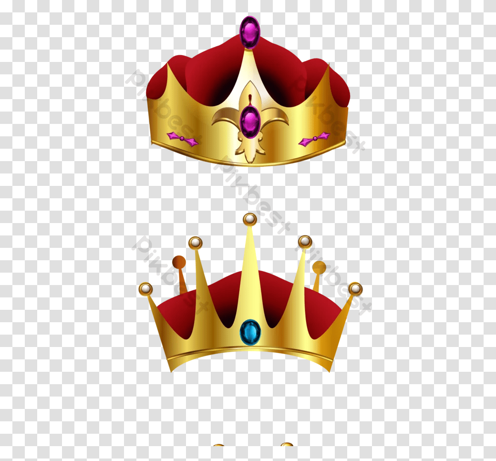 Realistic Metal Effect Crown Icon Free Tiara, Accessories, Accessory, Jewelry, Birthday Cake Transparent Png