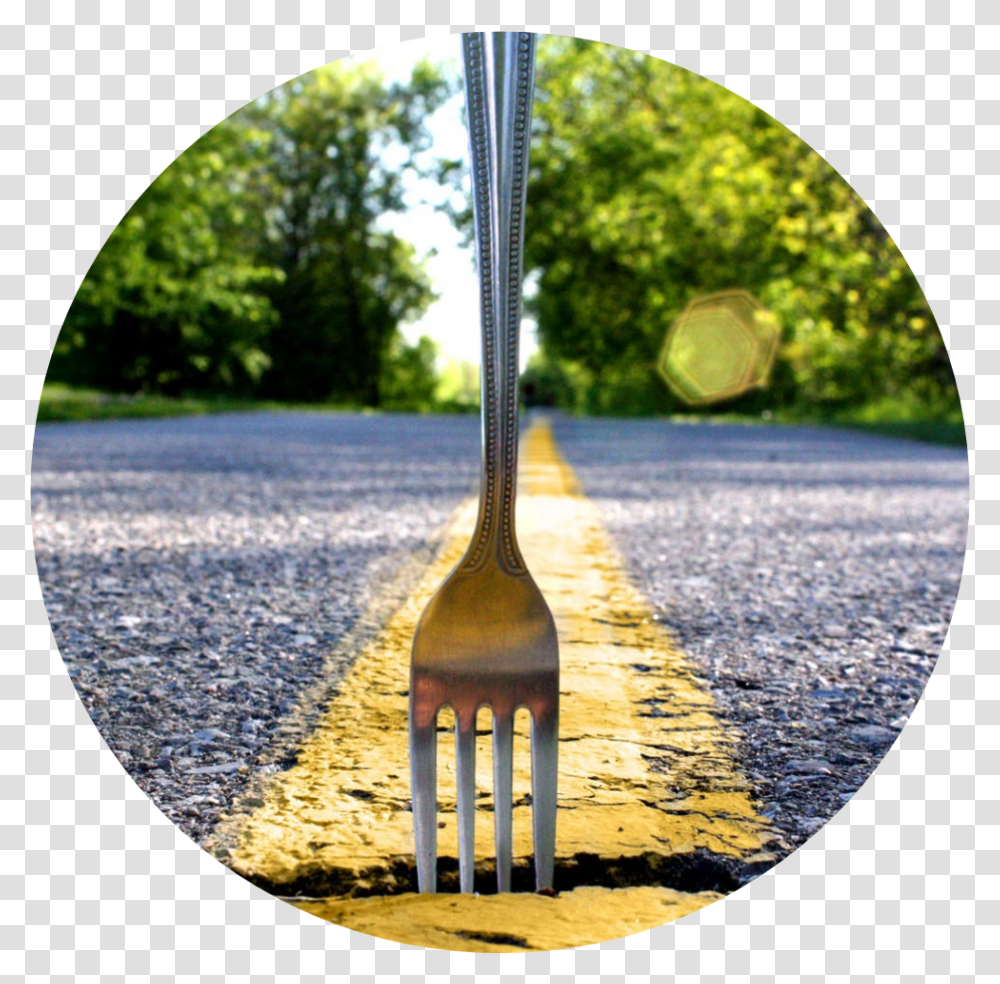 Realistic Scar Gods Will For My Life, Fork, Cutlery, Tarmac, Asphalt Transparent Png
