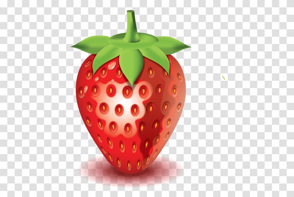Realistic Vector Fresh, Strawberry, Fruit, Plant, Food Transparent Png