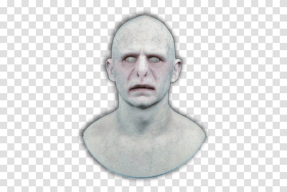 Realistic Voldemort Mask Voldemort Silicone Mask, Head, Person, Human, Alien Transparent Png