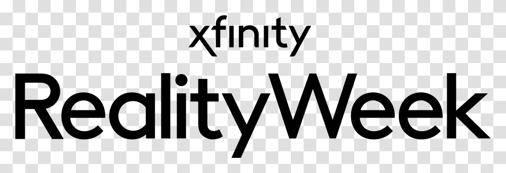 Reality Week Logo Black Xfinity Reality Week, Gray, World Of Warcraft Transparent Png