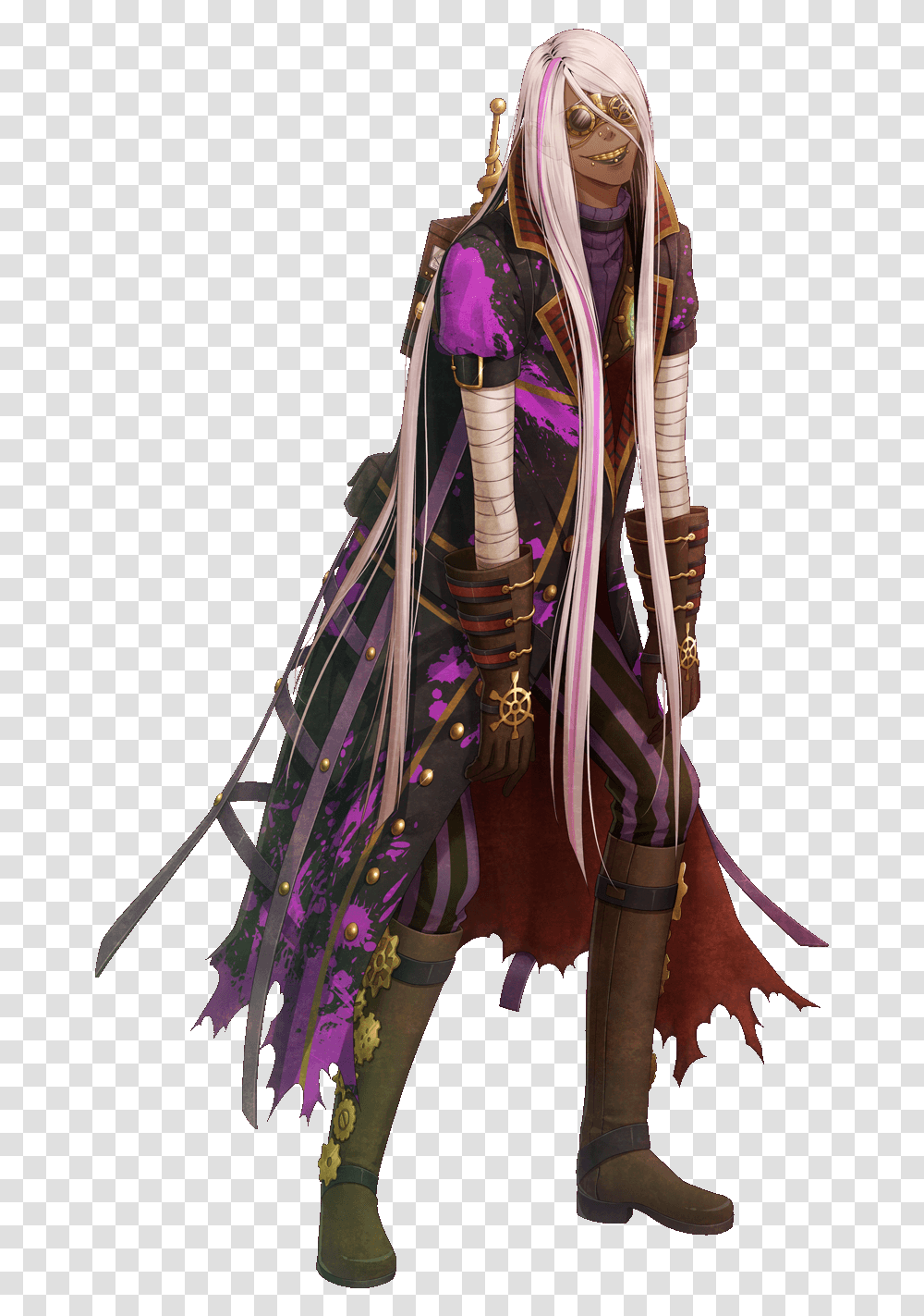 Realize Guardian Of Rebirth Wikia Steampunk Mad Scientist Anime, Costume, Person, Fashion Transparent Png