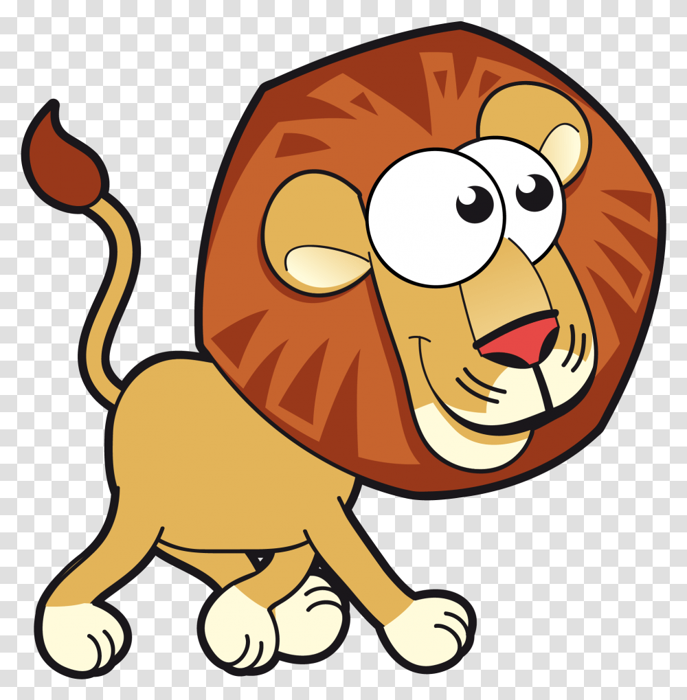 Really Cute Cartoon Animals Lion Card Cute Cartoon Animals Lion, Mammal, Grain, Vegetable, Food Transparent Png