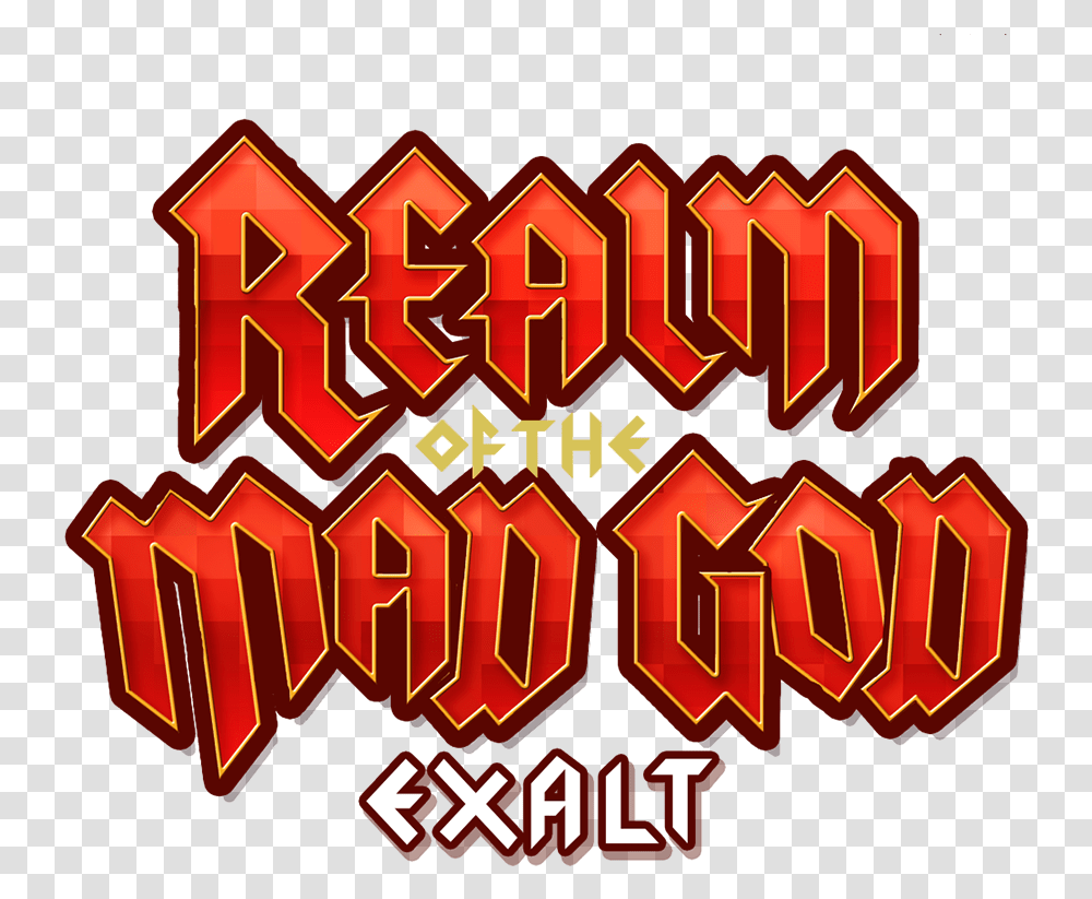 Realm Of The Mad God Exalt Rotmg Exalt Logo, Alphabet, Text, Word, Graphics Transparent Png