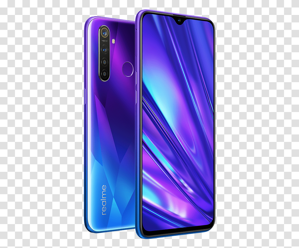 Realme 5 Pro Gi, Mobile Phone, Electronics, Cell Phone, Purple Transparent Png