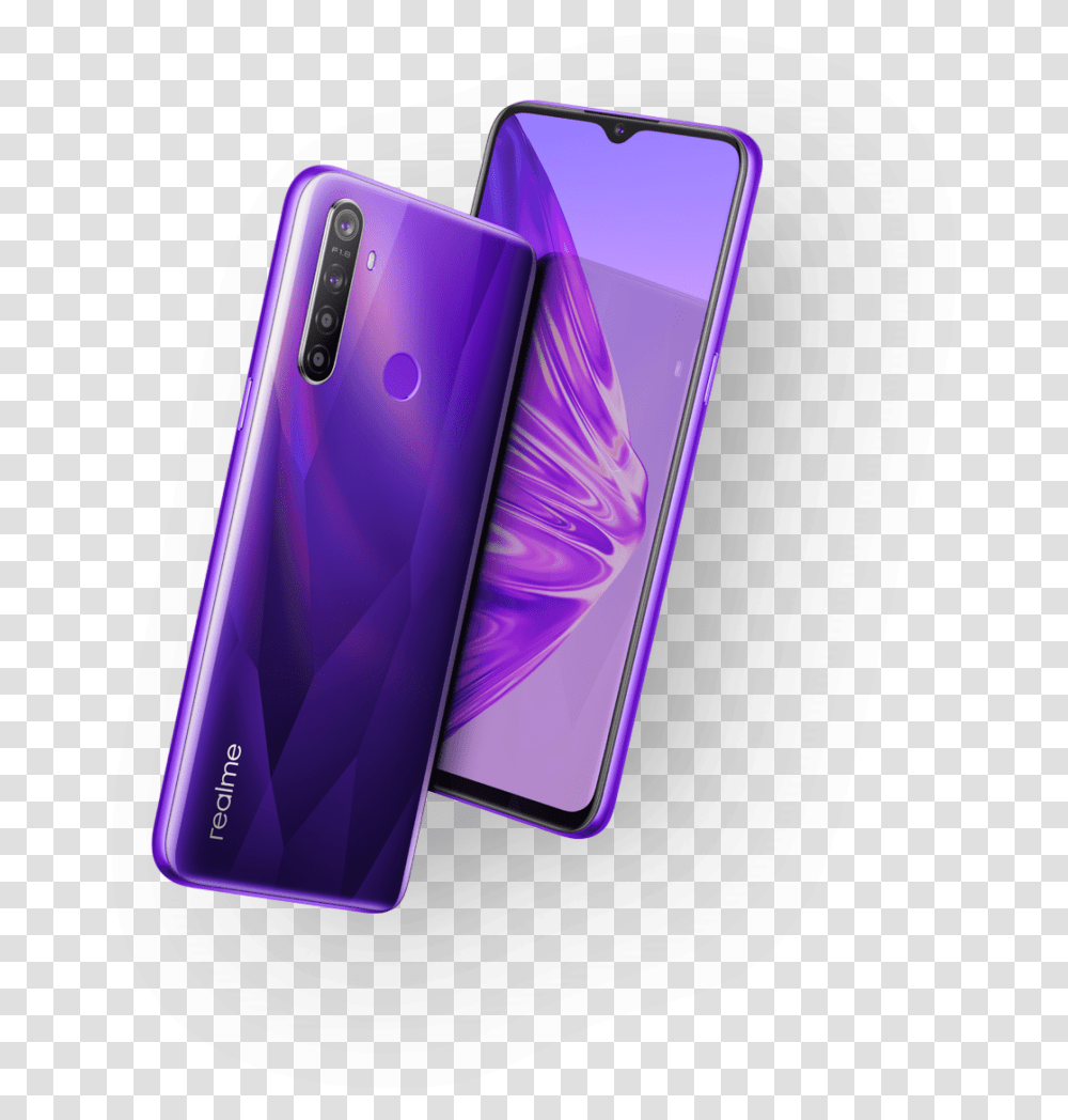 Realme 5 Purple Oppo Realme 5 Purple, Mobile Phone, Electronics, Cell Phone, Iphone Transparent Png