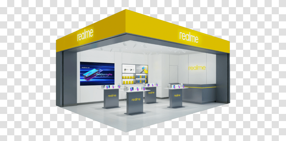 Realme Concept Store, Machine, Screen, Electronics, Monitor Transparent Png