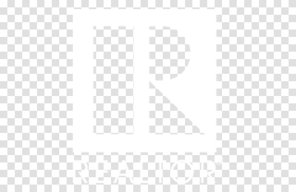 Realtor Logo White On Black, Trademark, Number Transparent Png