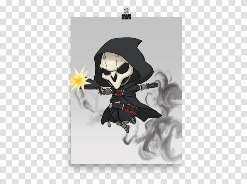 Reaper Chibi Wallpaper Overwatch Download, Person, Human, Pirate, Photography Transparent Png