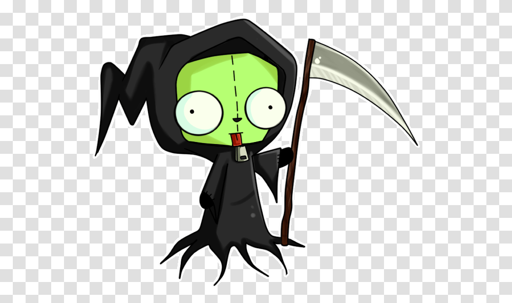 Reaper Clipart Background Invader Zim Gir Grim Reaper, Outdoors, Silhouette, Sport, Sports Transparent Png