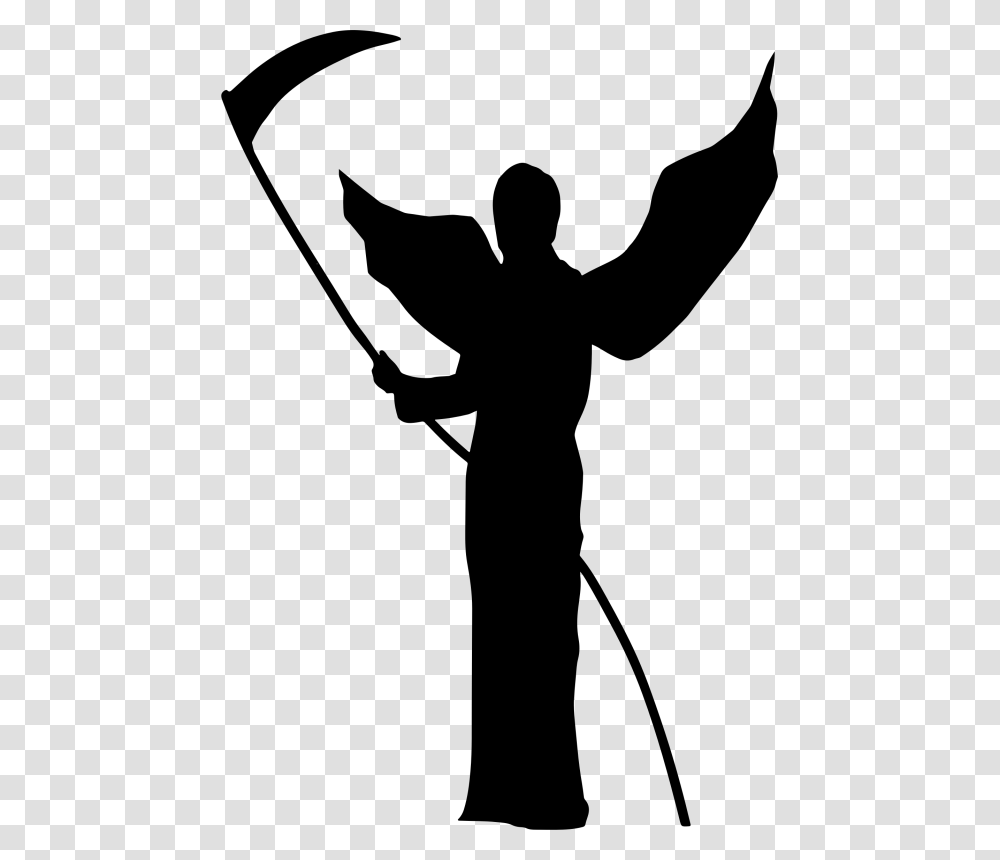 Reaper Clipart Black And White, Gray, World Of Warcraft Transparent Png