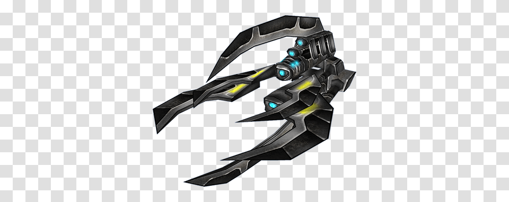 Reaper, Gun, Weapon, Spaceship, Aircraft Transparent Png