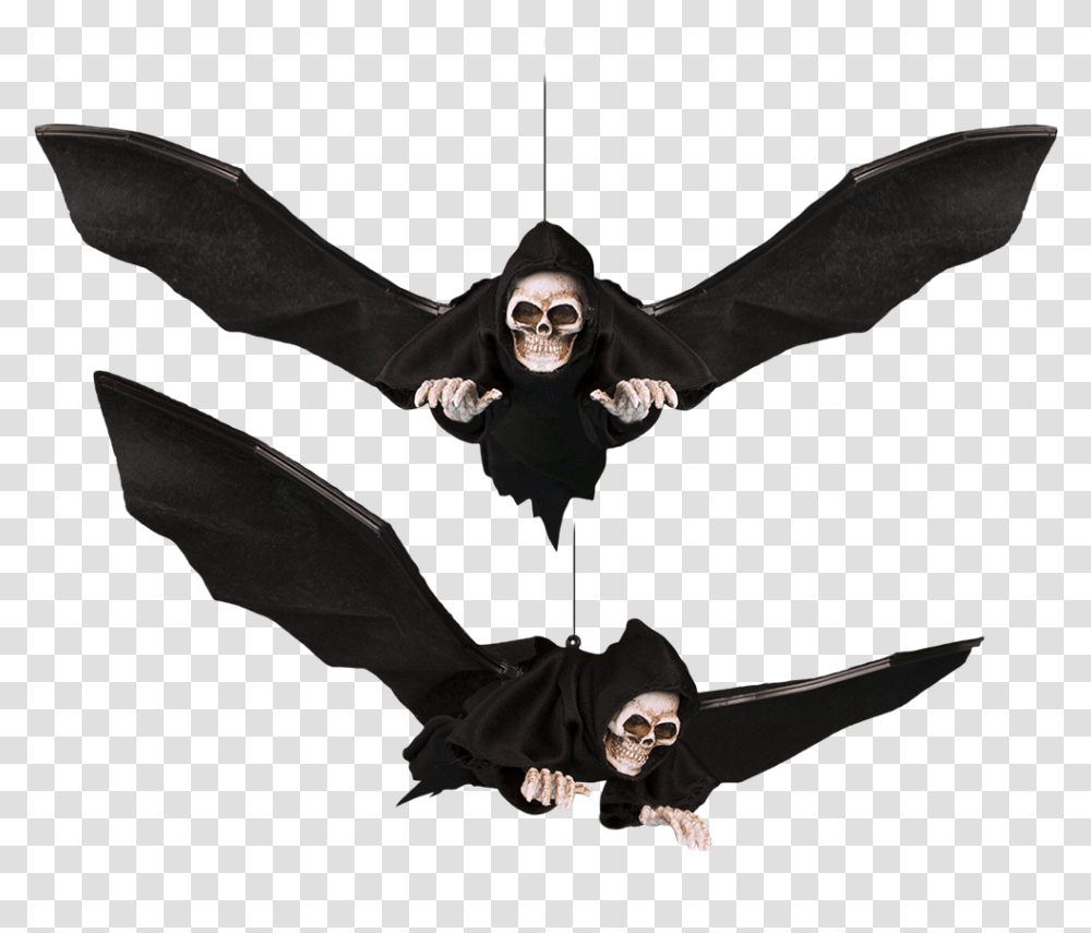 Reaper Halloween Decoration Flying, Mammal, Animal, Person, Human Transparent Png