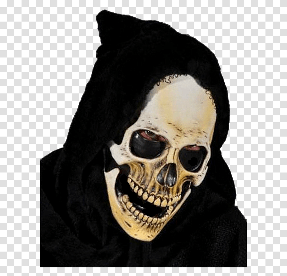 Reaper Mask With Hood, Person, Human, Pirate Transparent Png