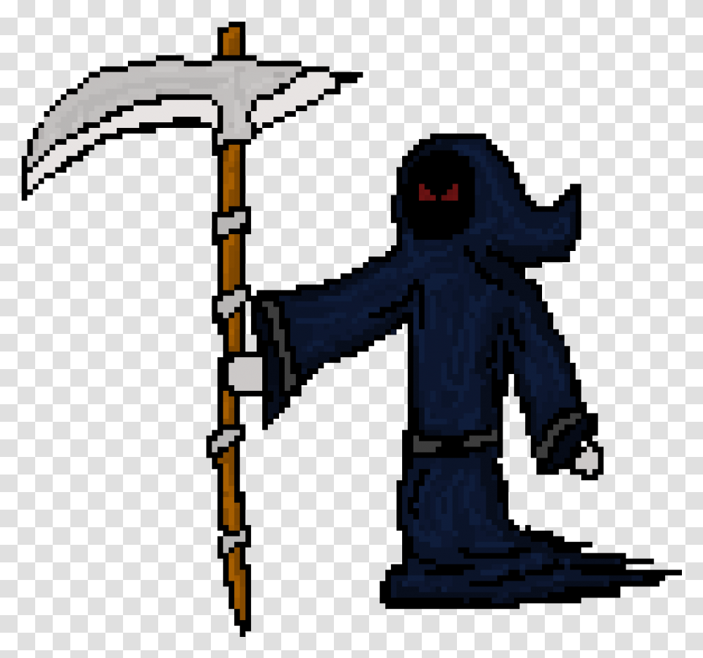 Reaper Pixel Reaper, Cross, Stick, Ninja Transparent Png