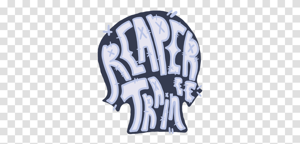 Reaper Trainee Tyllie Truite For American Football, Text, Doodle, Drawing, Art Transparent Png