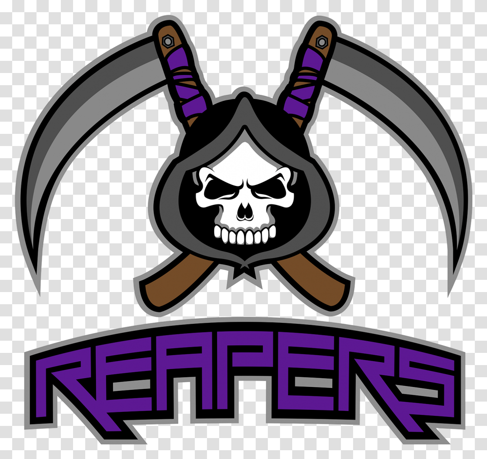 Reapers Basketball Team Concept Cool Basketball Team Logo, Poster, Advertisement, Symbol, Trademark Transparent Png