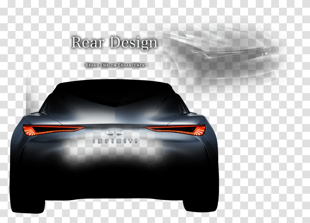 Rear Design Brand Emblem Enhancement Concept Car, Sports Car, Vehicle, Transportation, Coupe Transparent Png
