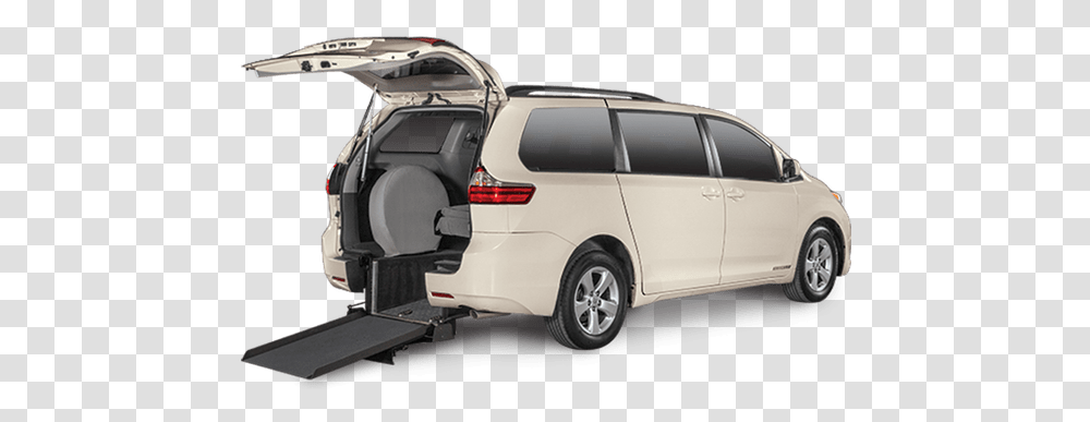 Rear Entry Van Toyota Sienna, Car, Vehicle, Transportation, Automobile Transparent Png