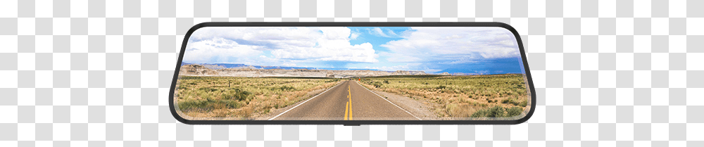 Rear View Mirror, Road, Highway, Freeway, Tent Transparent Png