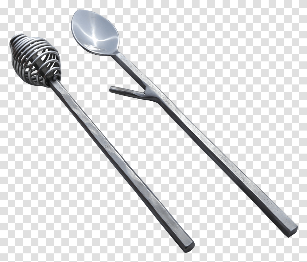 Rear View Mirror Spoon, Cutlery, Gearshift, Machine Transparent Png