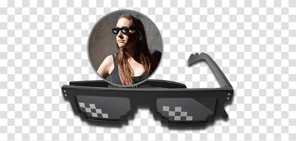 Rear View Mirror, Sunglasses, Person, Goggles Transparent Png
