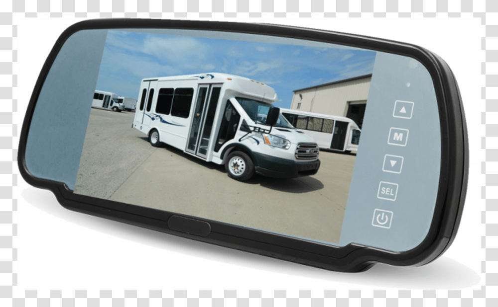 Rear View Mirror, Van, Vehicle, Transportation, Minibus Transparent Png