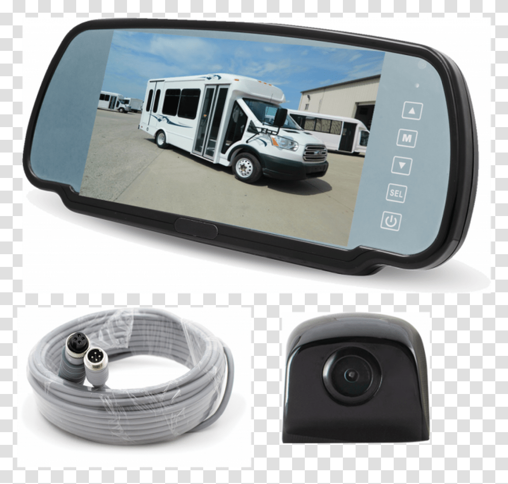 Rear View Mirror Van, Wheel, Machine, Car Mirror, Vehicle Transparent Png