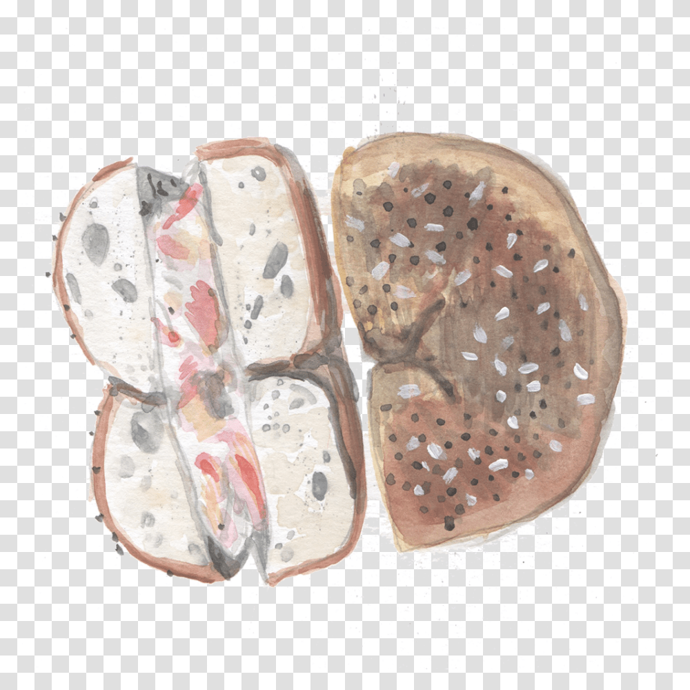 Rebecca Fishbein Drawing, Food, Sweets, Bread, Fossil Transparent Png