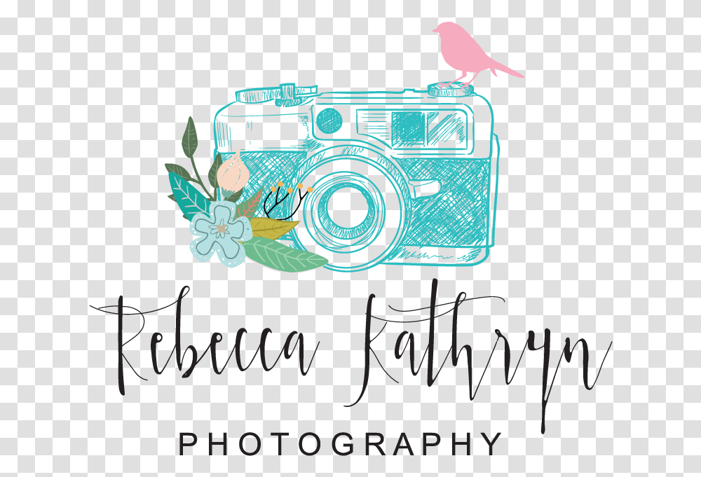 Rebecca Kathryn Photography Logo Illustration, Camera, Electronics, Bird, Animal Transparent Png
