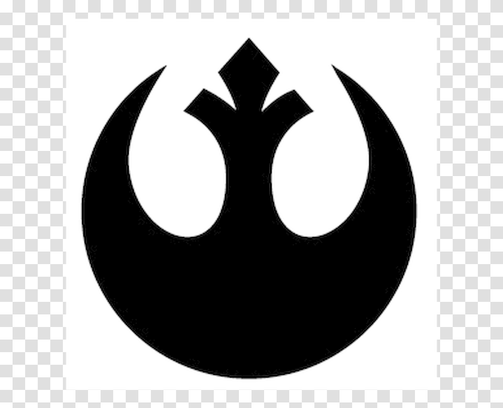 Rebel Alliance Logo Vinyl Decal Stickersize Option Star Wars Rebel Logo Black, Stencil, Emblem, Bomb Transparent Png