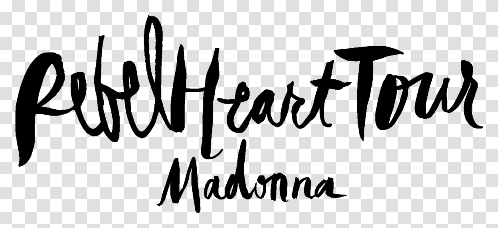 Rebel Heart Tour Logo Madonna Rebel Heart Tipografia, Gray, World Of Warcraft Transparent Png