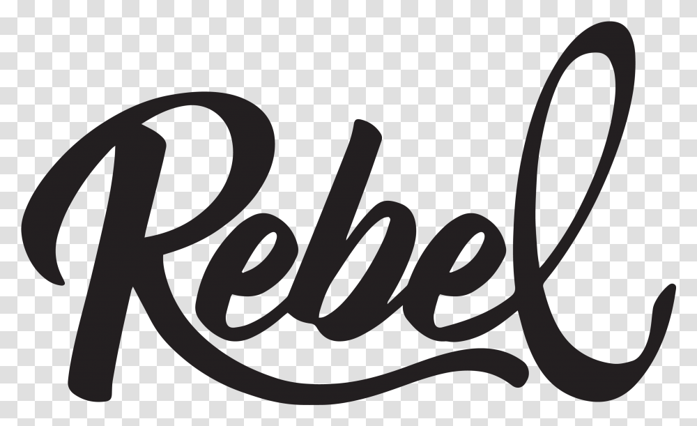 Rebel Ice Cream Rebel, Calligraphy, Handwriting, Alphabet Transparent Png
