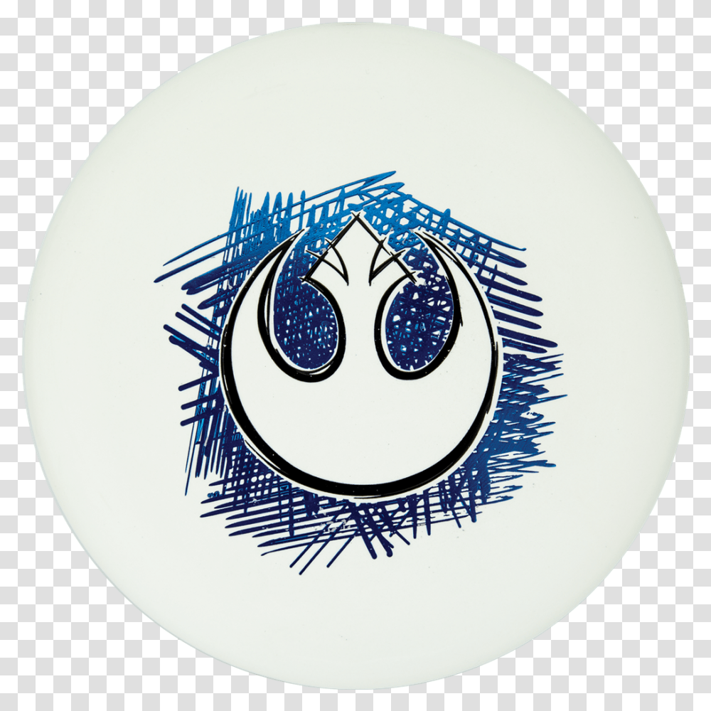 Rebel Logo D Challenger Hot Stamp Golf Disc Circle, Frisbee, Toy, Art, Bird Transparent Png