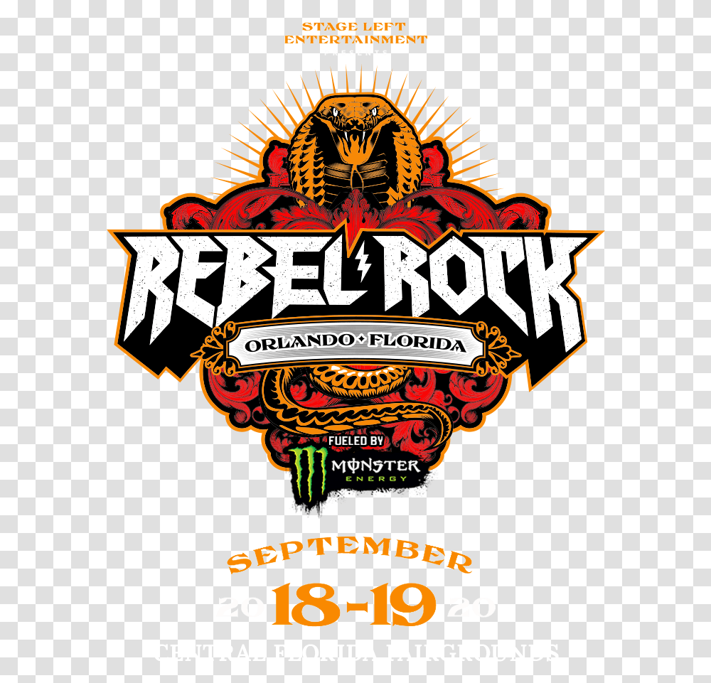 Rebel Rock Rebel Rock Festival 2020, Label, Advertisement, Poster Transparent Png