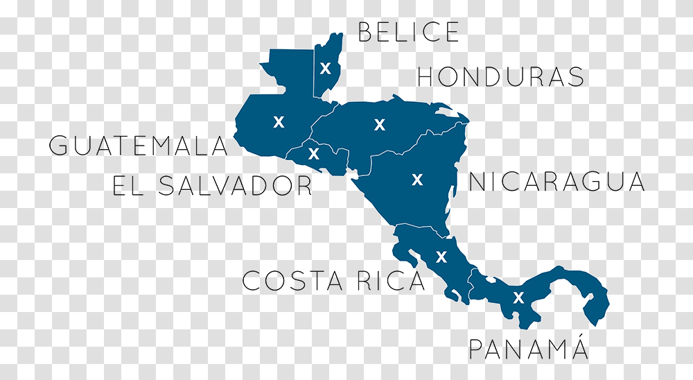 Rebexa Group Central America Central America Map, Diagram, Atlas, Plot Transparent Png