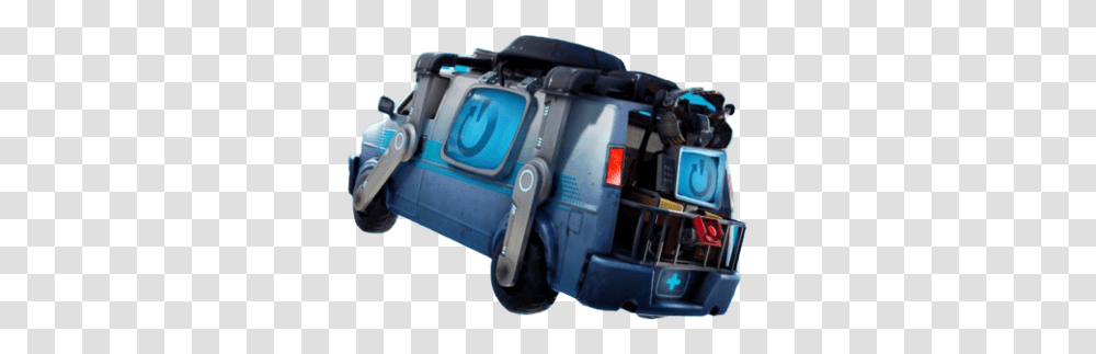 Reboot Van Lets You Bring Back Eliminated Teammates Fortnite Cars Tranparent, Machine, Transportation, Vehicle, Motor Transparent Png