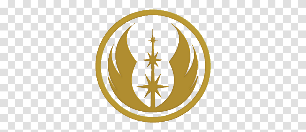 Reborn Jedi Order Star Wars Jedi Order Logo, Symbol, Trademark, Emblem, Clock Tower Transparent Png