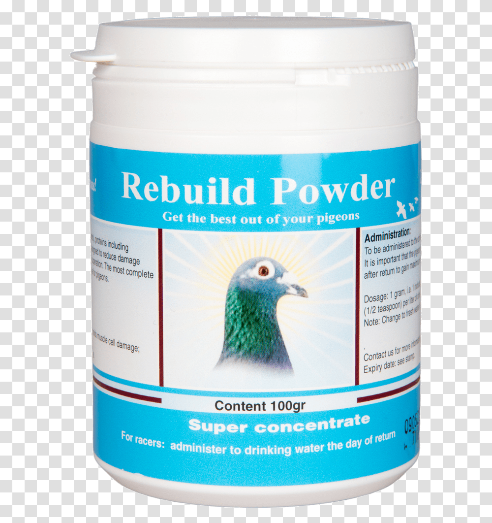 Rebuild Powder Racing Pigeon, Bird, Animal, Plant, Paint Container Transparent Png