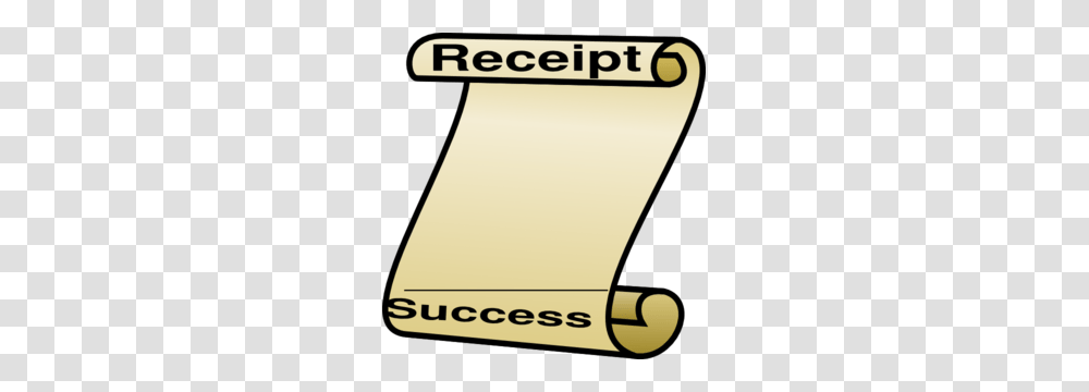 Receipt Tape Clip Art, Scroll, Number Transparent Png