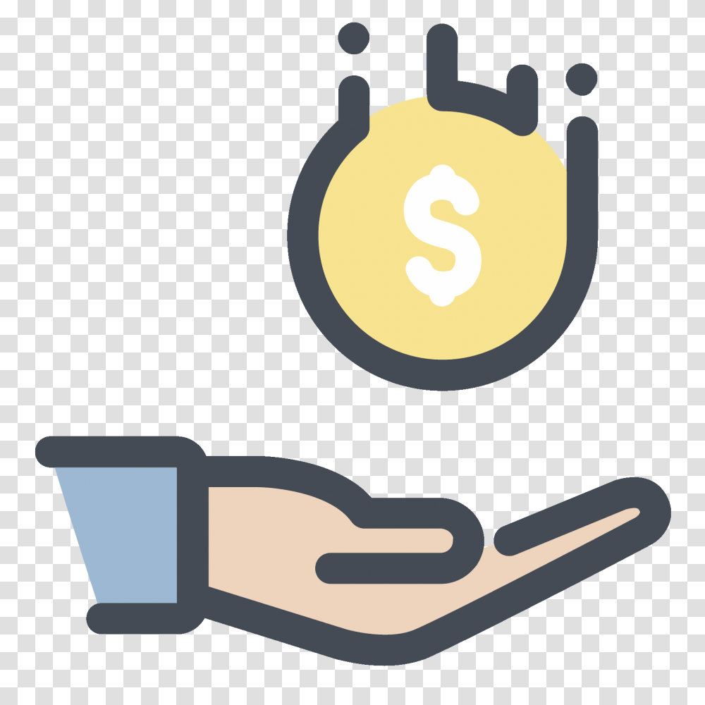 Receive Dollar Icon, Slingshot, Security Transparent Png