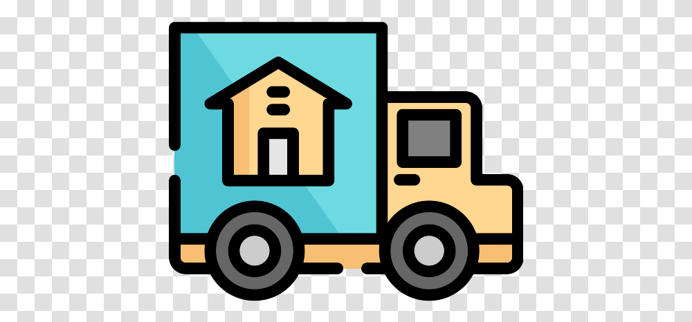 Recent Moving Icons And Graphics Free, Vehicle, Transportation, Van, Moving Van Transparent Png