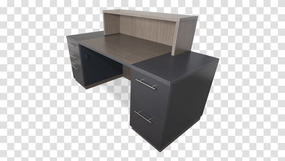Reception Stacked Isoback Shadow Writing Desk, Furniture, Table, Reception Desk, Kitchen Island Transparent Png